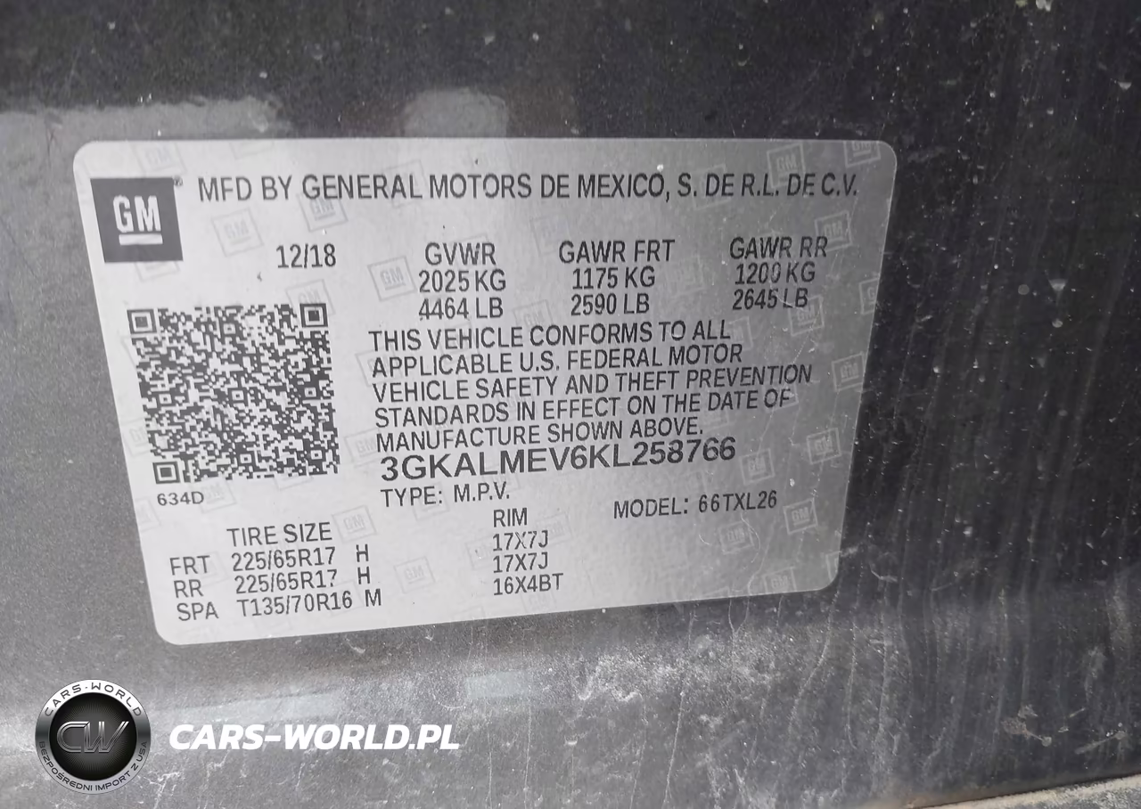 2019 GMC Terrain Sle VIN:3GKALMEV6KL258766 - 9