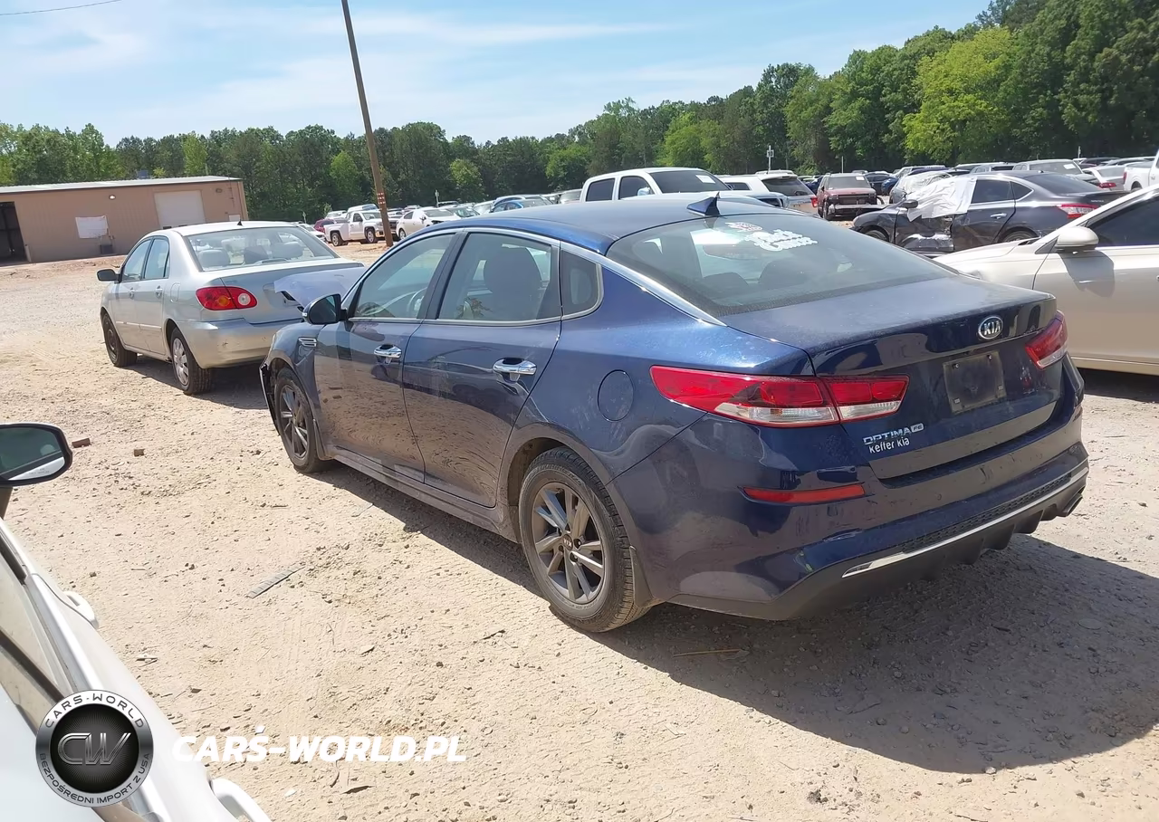 2019 Kia Optima Lx VIN:5XXGT4L34KG362224 - 3