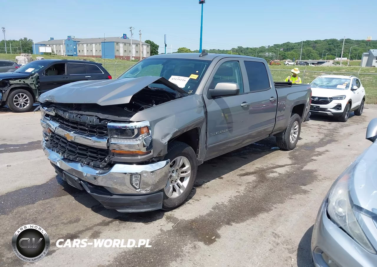 2017 Chevrolet Silverado 1500 1Lt VIN:1GCUKREC6HF162680 - 2