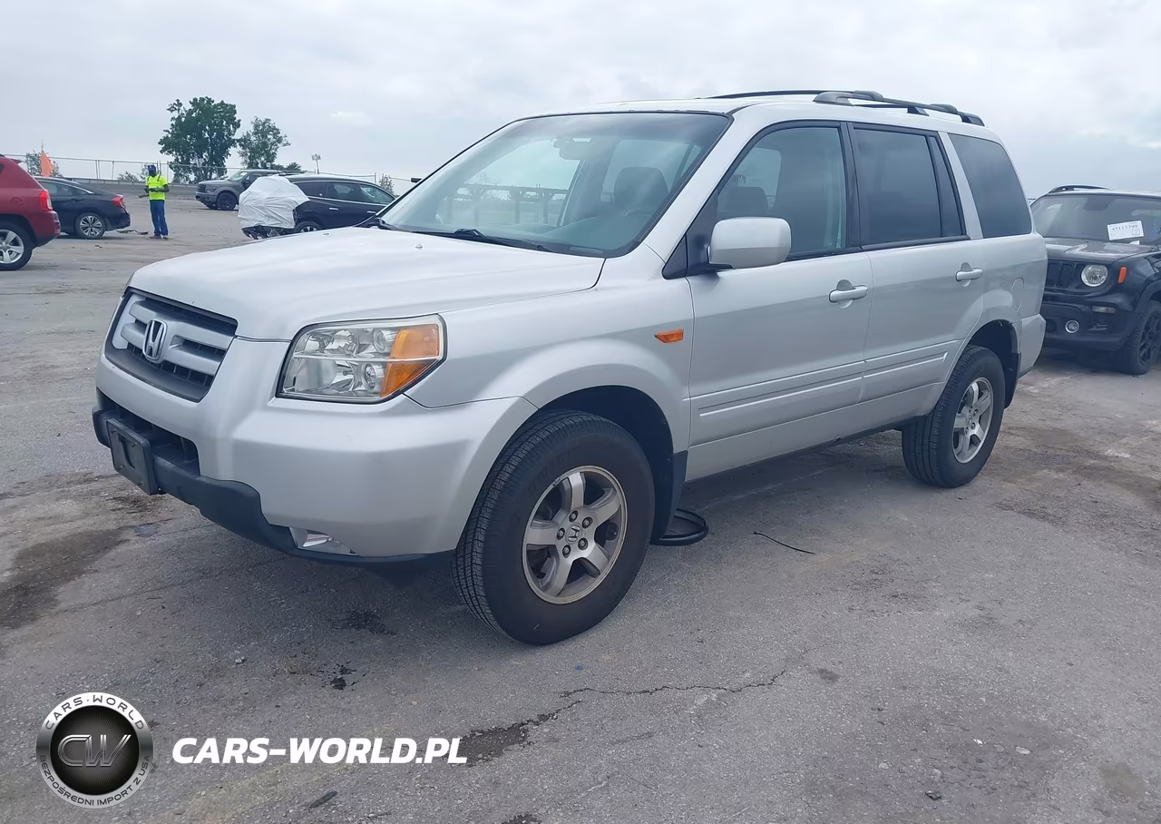 2006 Honda Pilot Ex-L VIN:5FNYF18676B011393 - 2