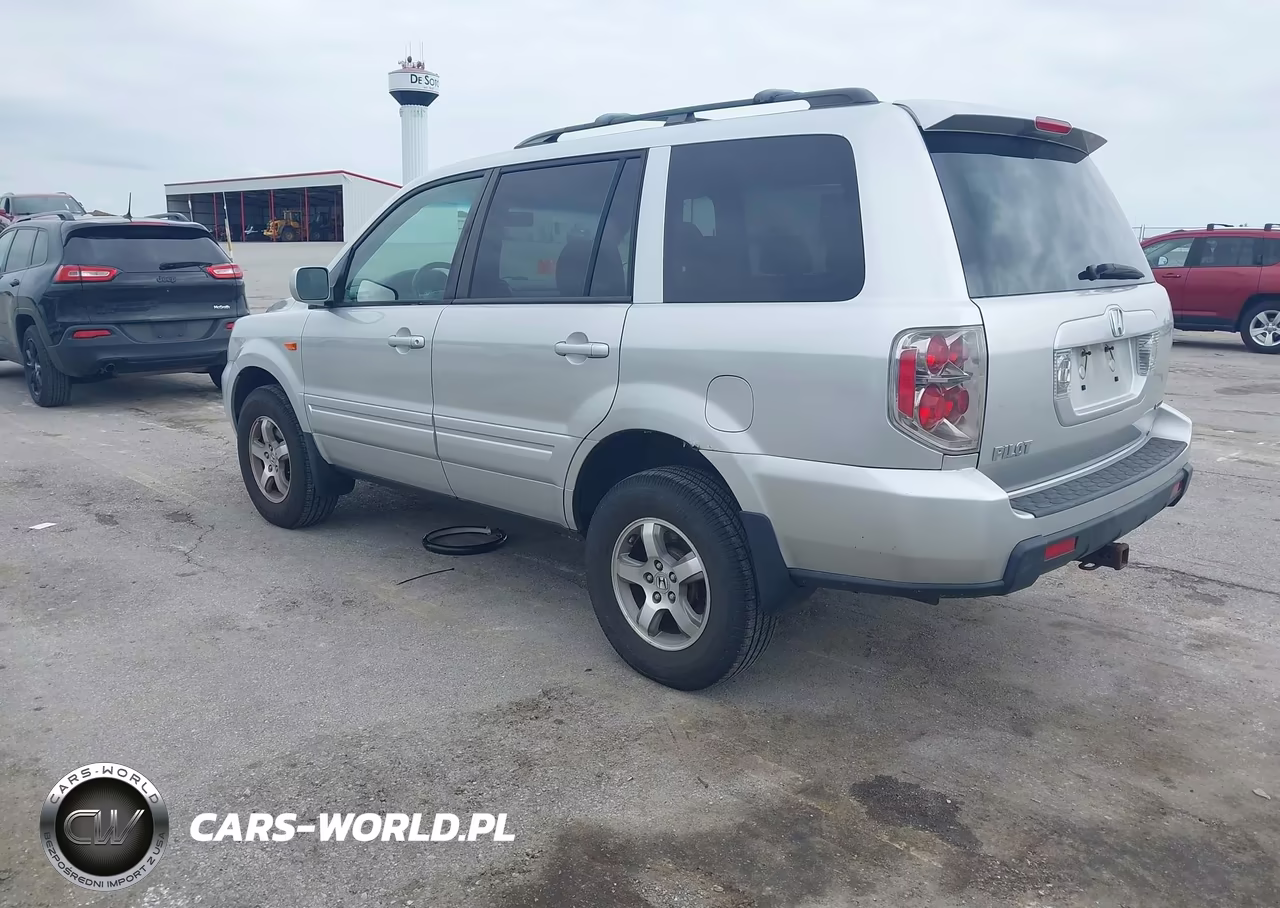 2006 Honda Pilot Ex-L VIN:5FNYF18676B011393 - 3