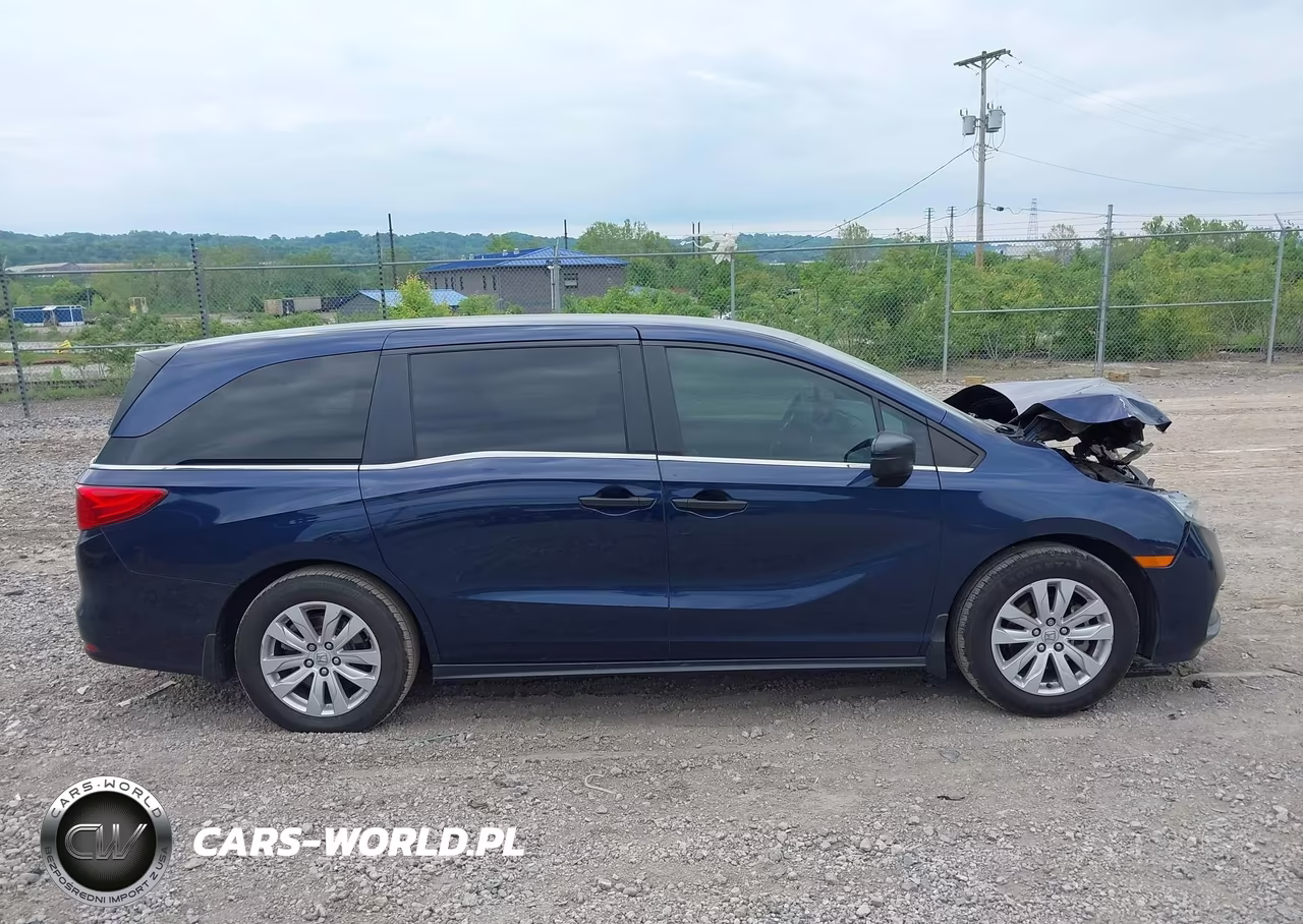 2021 Honda Odyssey Lx VIN:5FNRL6H28MB043581 - 13