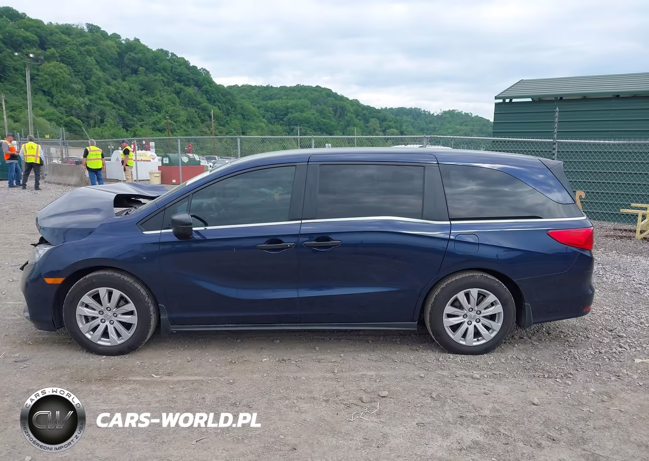 2021 Honda Odyssey Lx VIN:5FNRL6H28MB043581 - 14