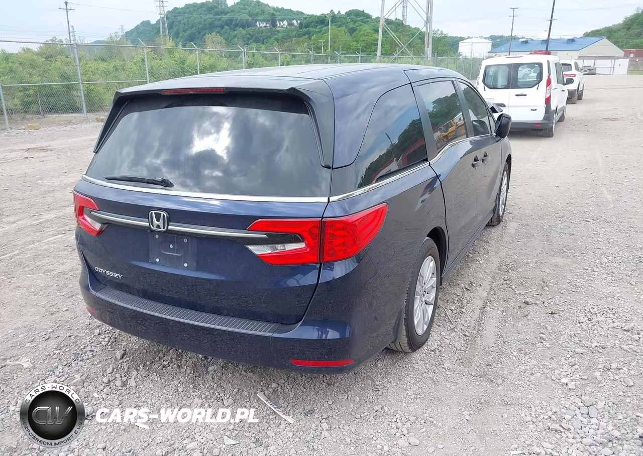 2021 Honda Odyssey Lx VIN:5FNRL6H28MB043581 - 4
