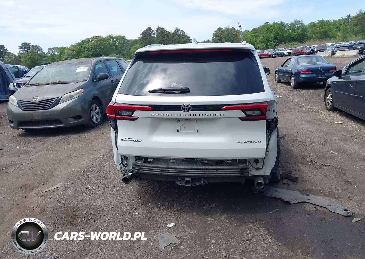 2024 Toyota Grand Highlander Hybrid Platinum Max VIN:5TDADAB55RS004580 - 16