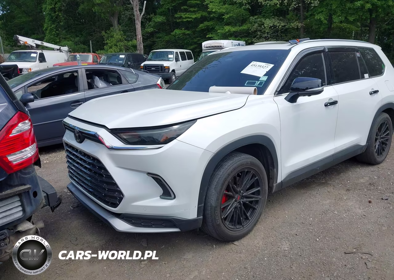 2024 Toyota Grand Highlander Hybrid Platinum Max VIN:5TDADAB55RS004580 - 2