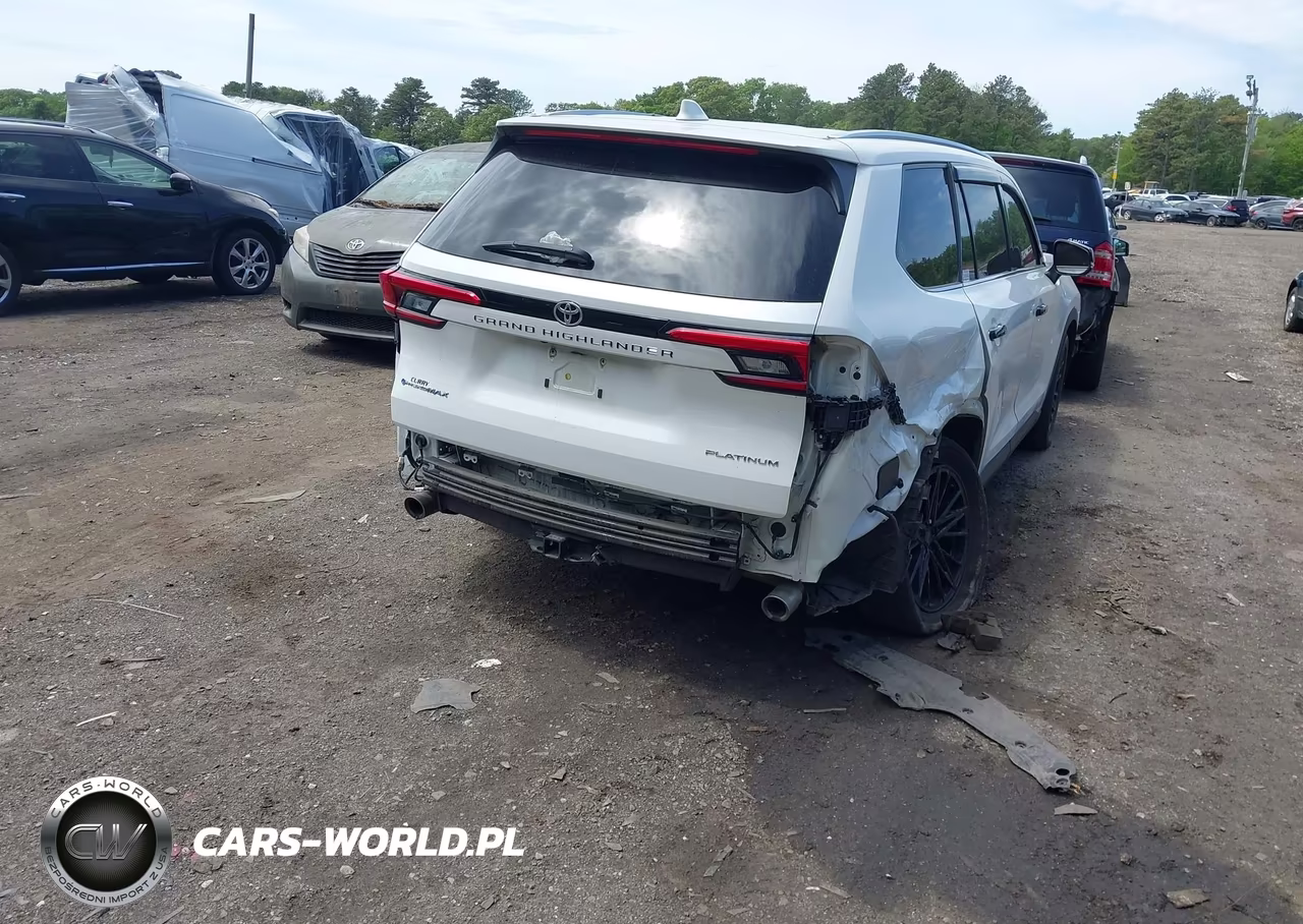2024 Toyota Grand Highlander Hybrid Platinum Max VIN:5TDADAB55RS004580 - 4