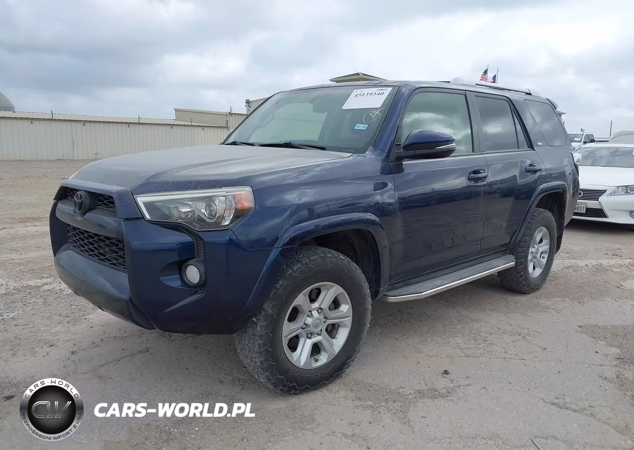 2016 Toyota 4Runner Sr5 Premium VIN:JTEBU5JR2G5356272 - 2