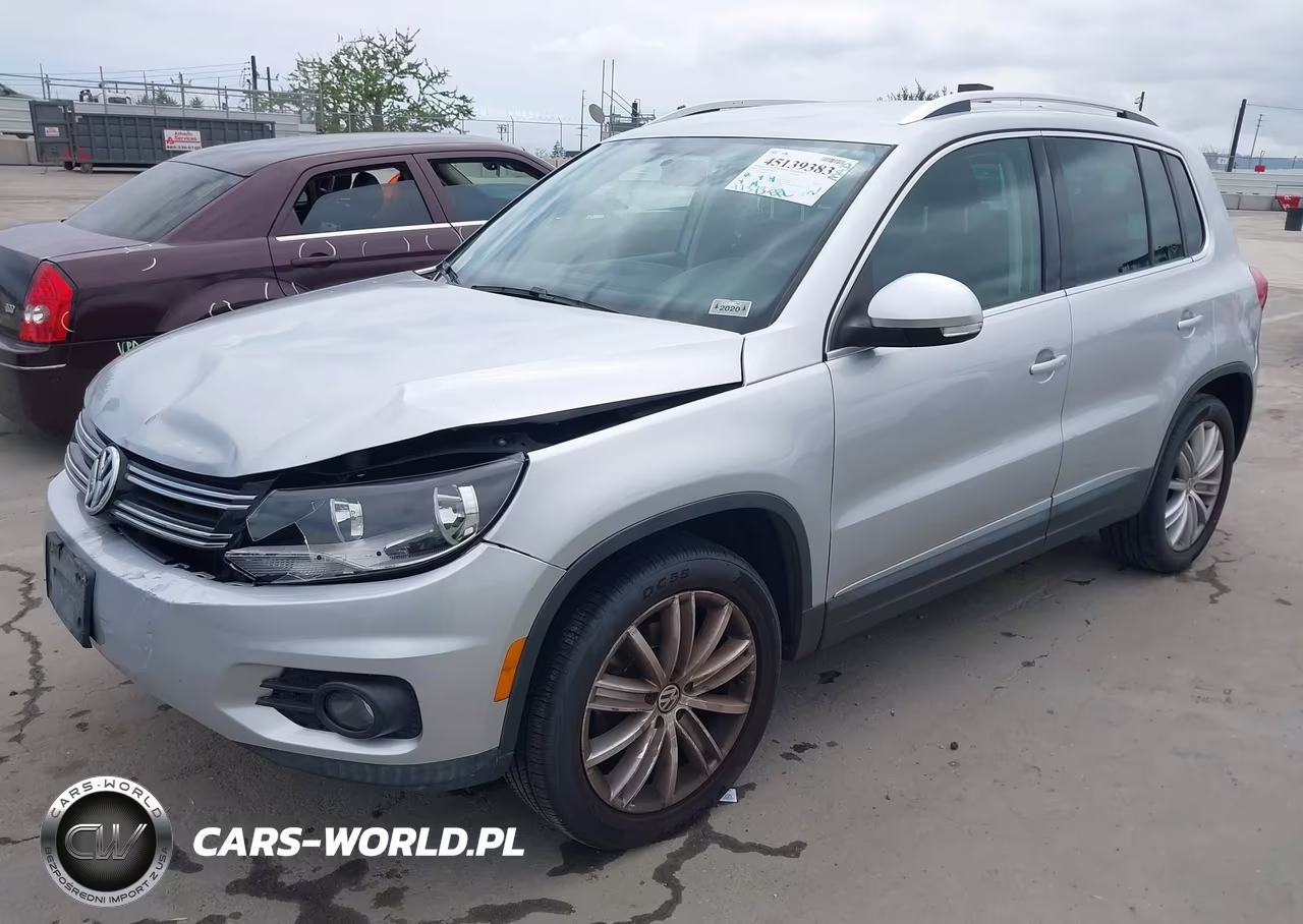 2014 Volkswagen Tiguan Se VIN:WVGAV3AX9EW576270 - 2