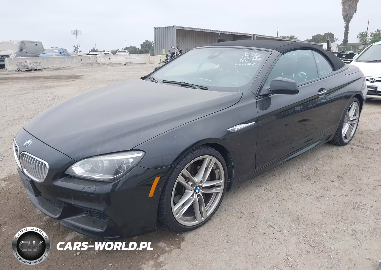 2015 BMW 650I VIN:WBAYP9C57FD170087 - 2
