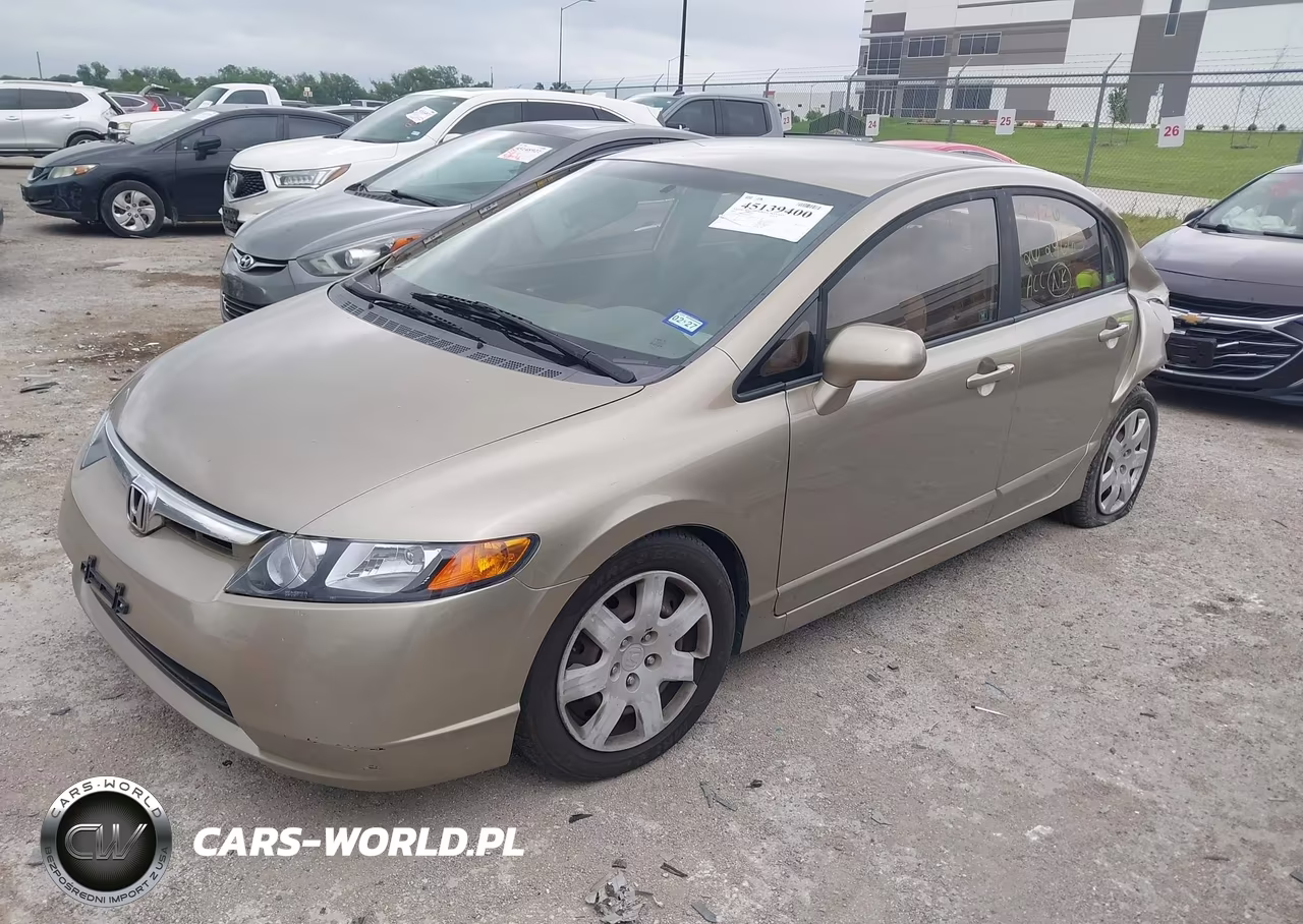 2008 Honda Civic Lx VIN:1HGFA16598L090941 - 2