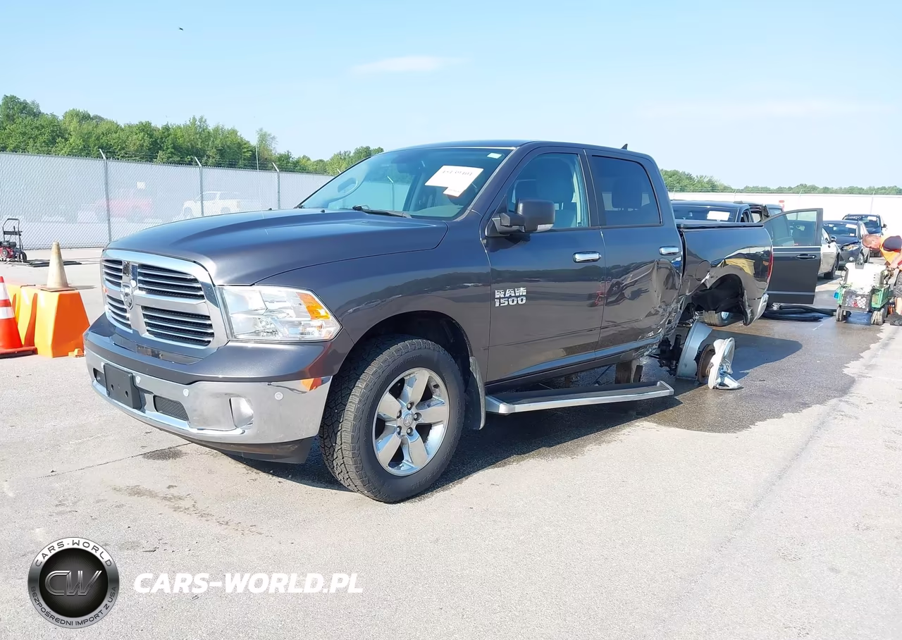 2017 Ram 1500 Big Horn 4X4 5'7 Box VIN:1C6RR7LG7HS855364 - 2