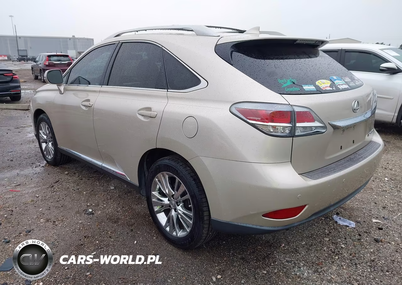 2014 Lexus Rx 350 VIN:2T2ZK1BA9EC144183 - 3