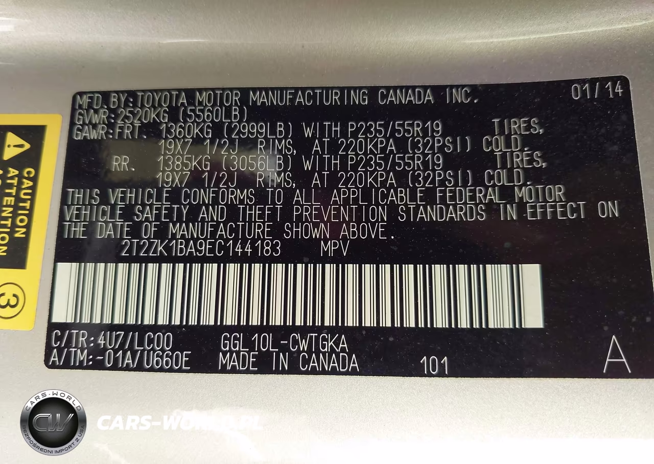 2014 Lexus Rx 350 VIN:2T2ZK1BA9EC144183 - 9