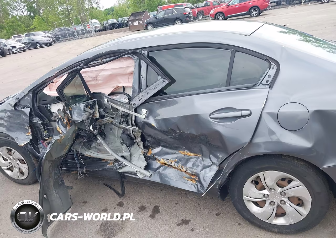 2013 Honda Civic Lx VIN:19XFB2F50DE018384 - 14