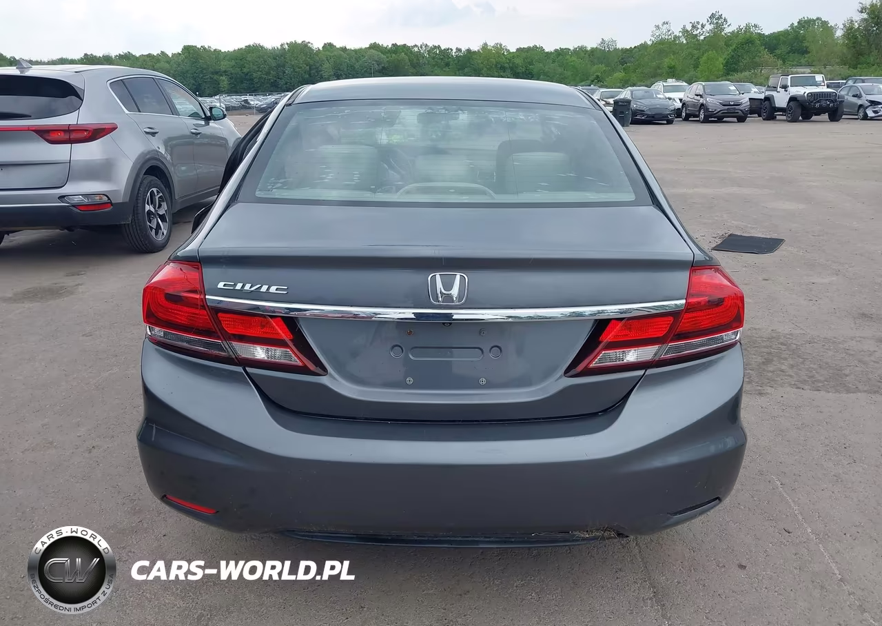 2013 Honda Civic Lx VIN:19XFB2F50DE018384 - 16