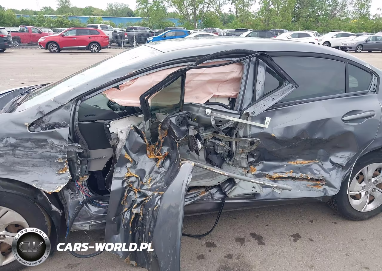 2013 Honda Civic Lx VIN:19XFB2F50DE018384 - 6