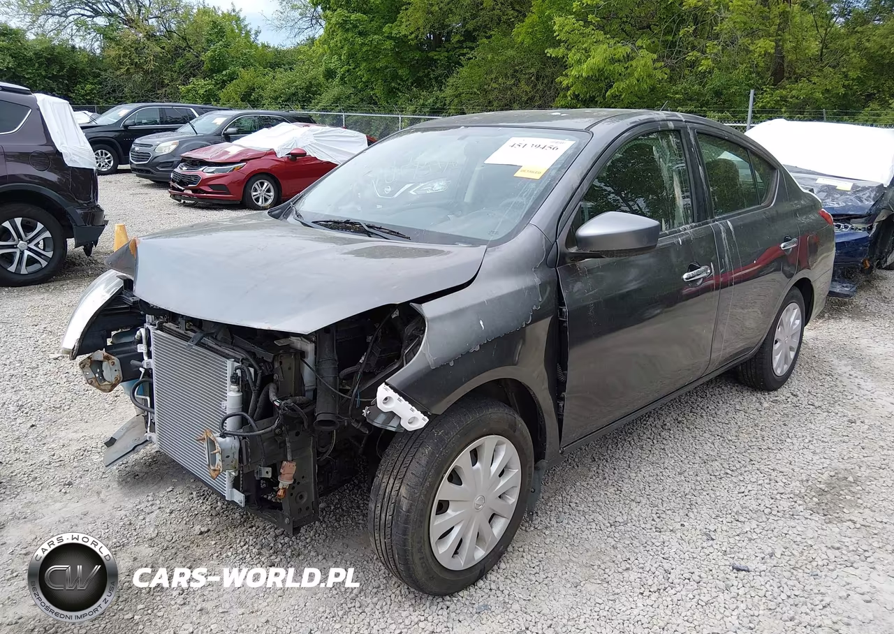 2017 Nissan Versa 1.6 Sv VIN:3N1CN7AP7HL875208 - 2
