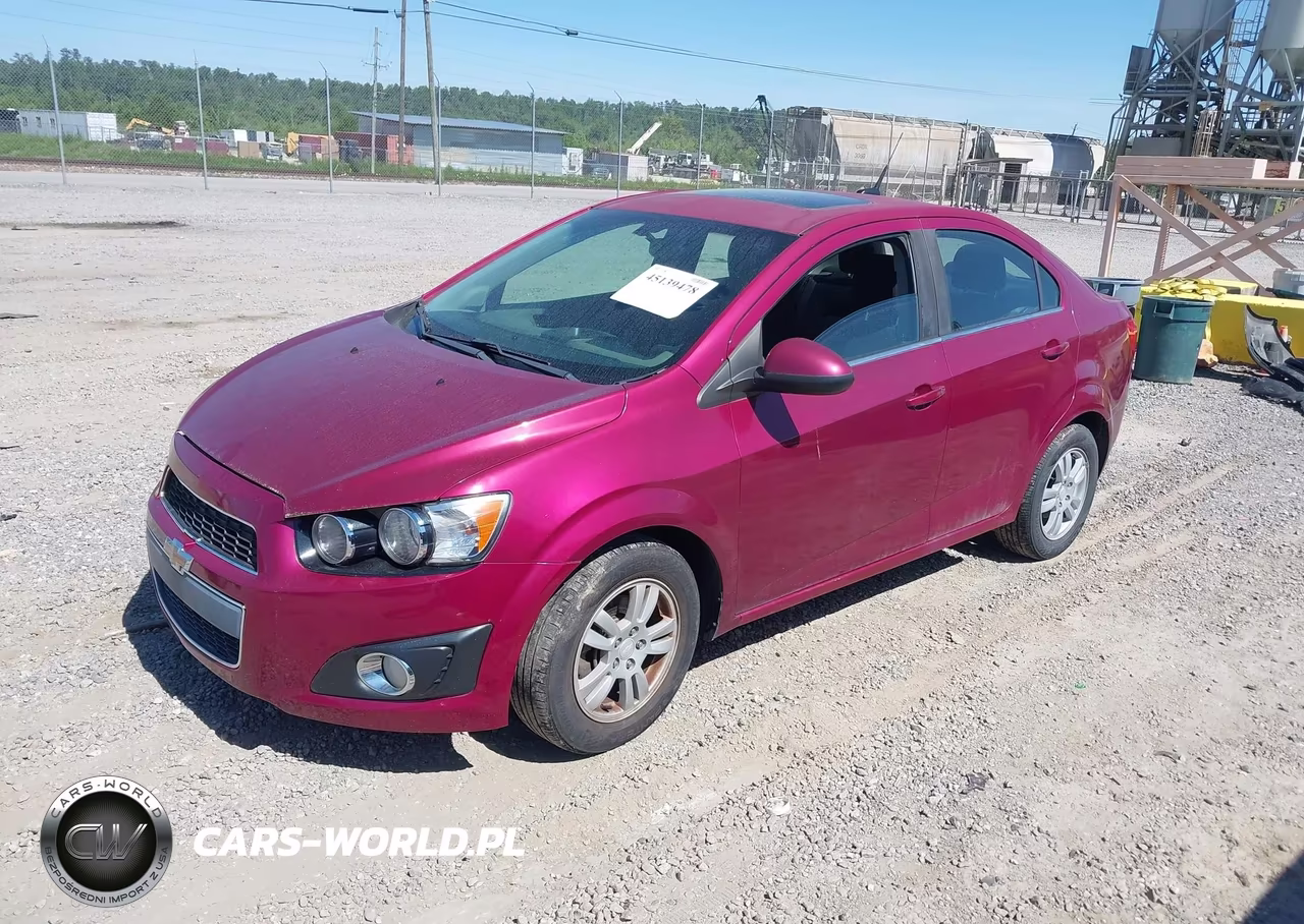 2014 Chevrolet Sonic Lt Auto VIN:1G1JC5SH7E4115344 - 2