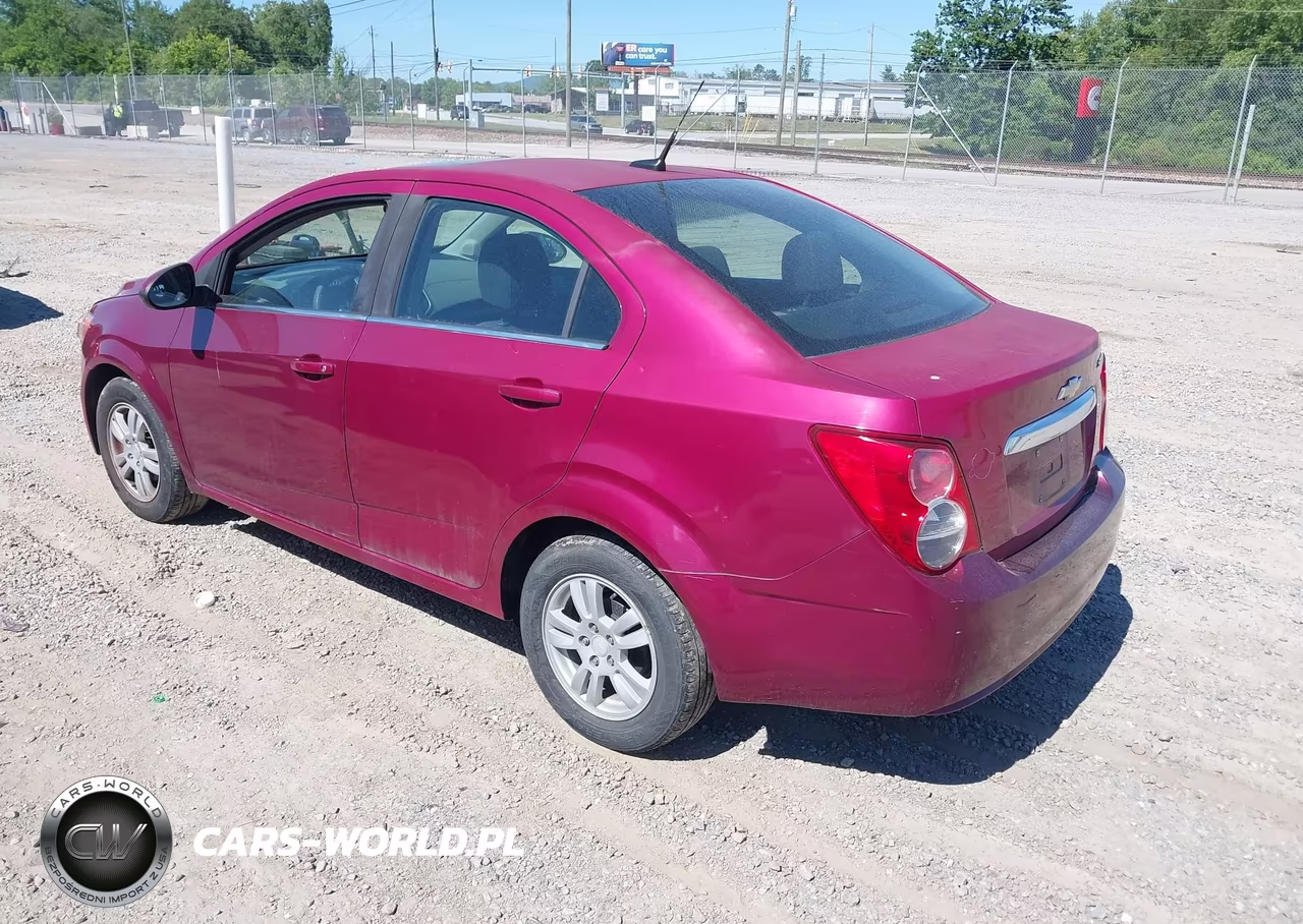 2014 Chevrolet Sonic Lt Auto VIN:1G1JC5SH7E4115344 - 3