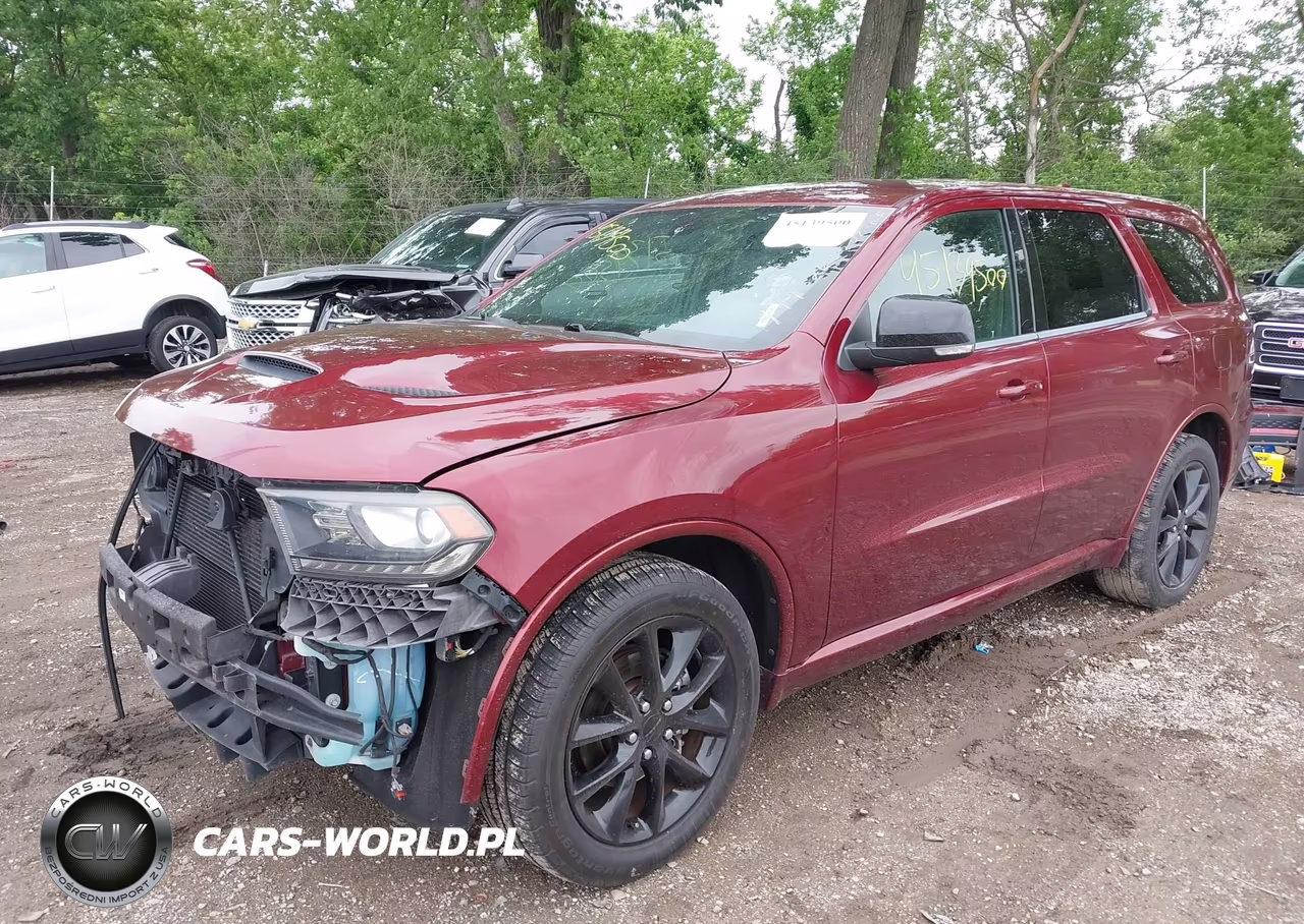 2018 Dodge Durango Gt Rwd VIN:1C4RDHDG9JC371787 - 2