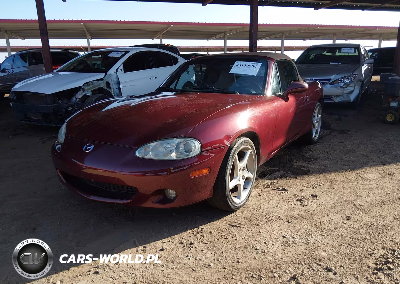 2003 Mazda Mx-5 Miata Cloth-Ls-Se-Shinsen VIN:JM1NB353230304956 - 2