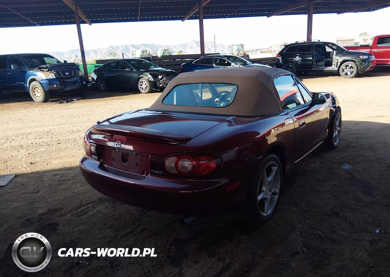 2003 Mazda Mx-5 Miata Cloth-Ls-Se-Shinsen VIN:JM1NB353230304956 - 4