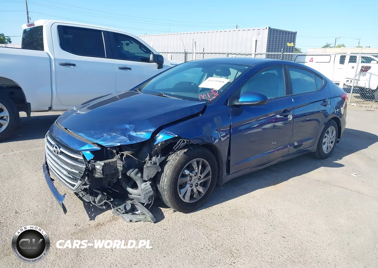 2018 Hyundai Elantra Se VIN:5NPD74LFXJH319382 - 2