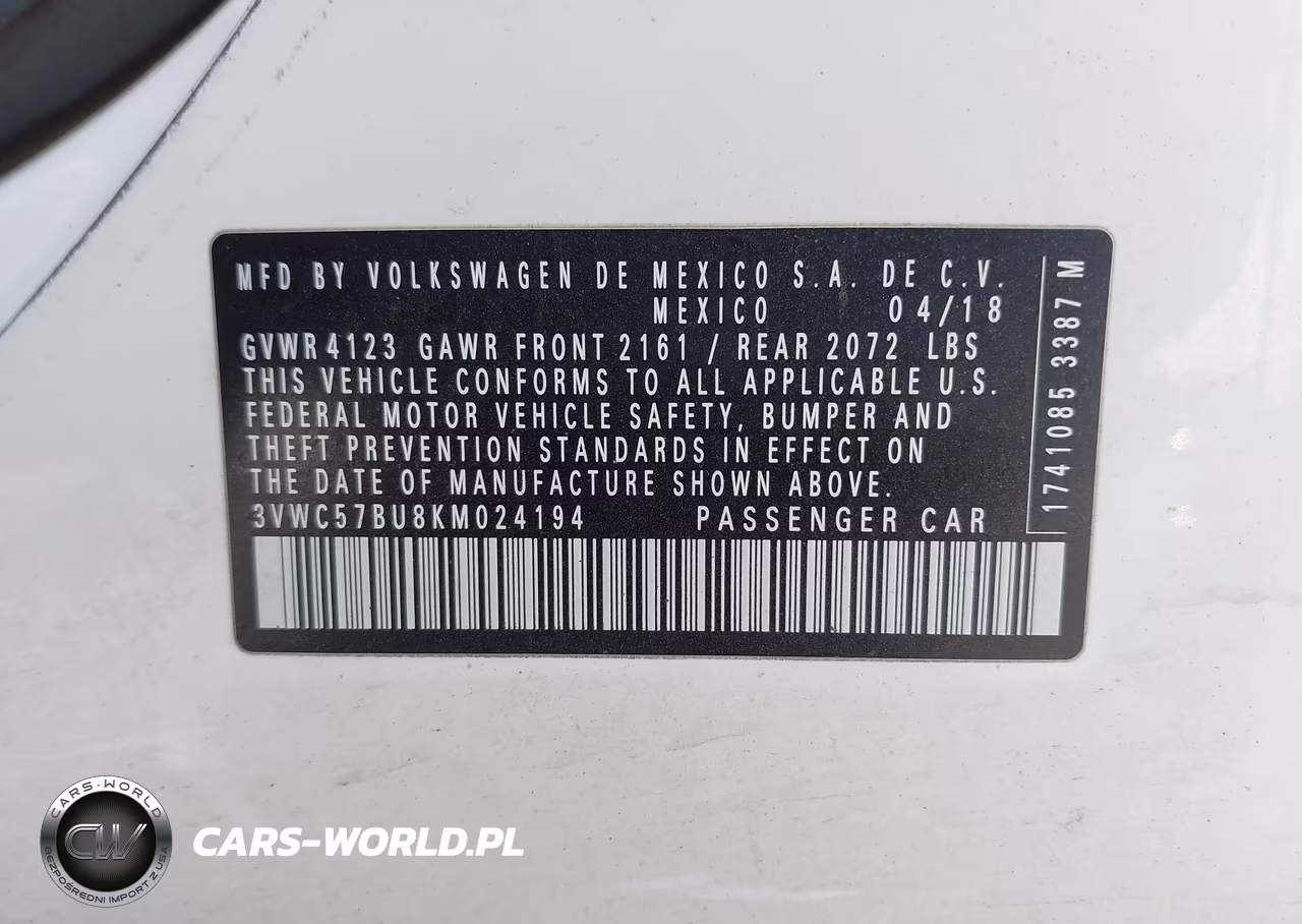 2019 Volkswagen Jetta 1.4T R-Line-1.4T S-1.4T Se VIN:3VWC57BU8KM024194 - 9