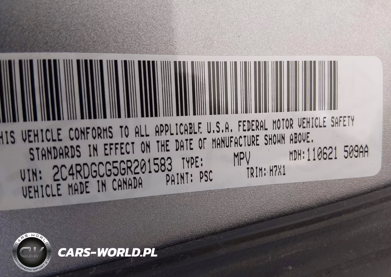 2016 Dodge Grand Caravan Sxt VIN:2C4RDGCG5GR201583 - 9