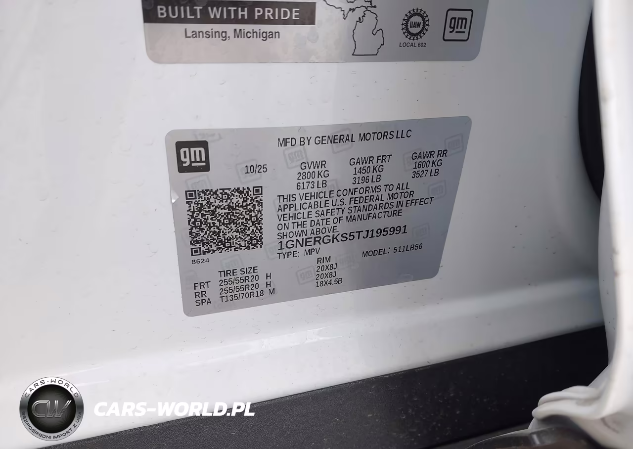 2026 Chevrolet Traverse Fwd Lt VIN:1GNERGKS5TJ195991 - 9