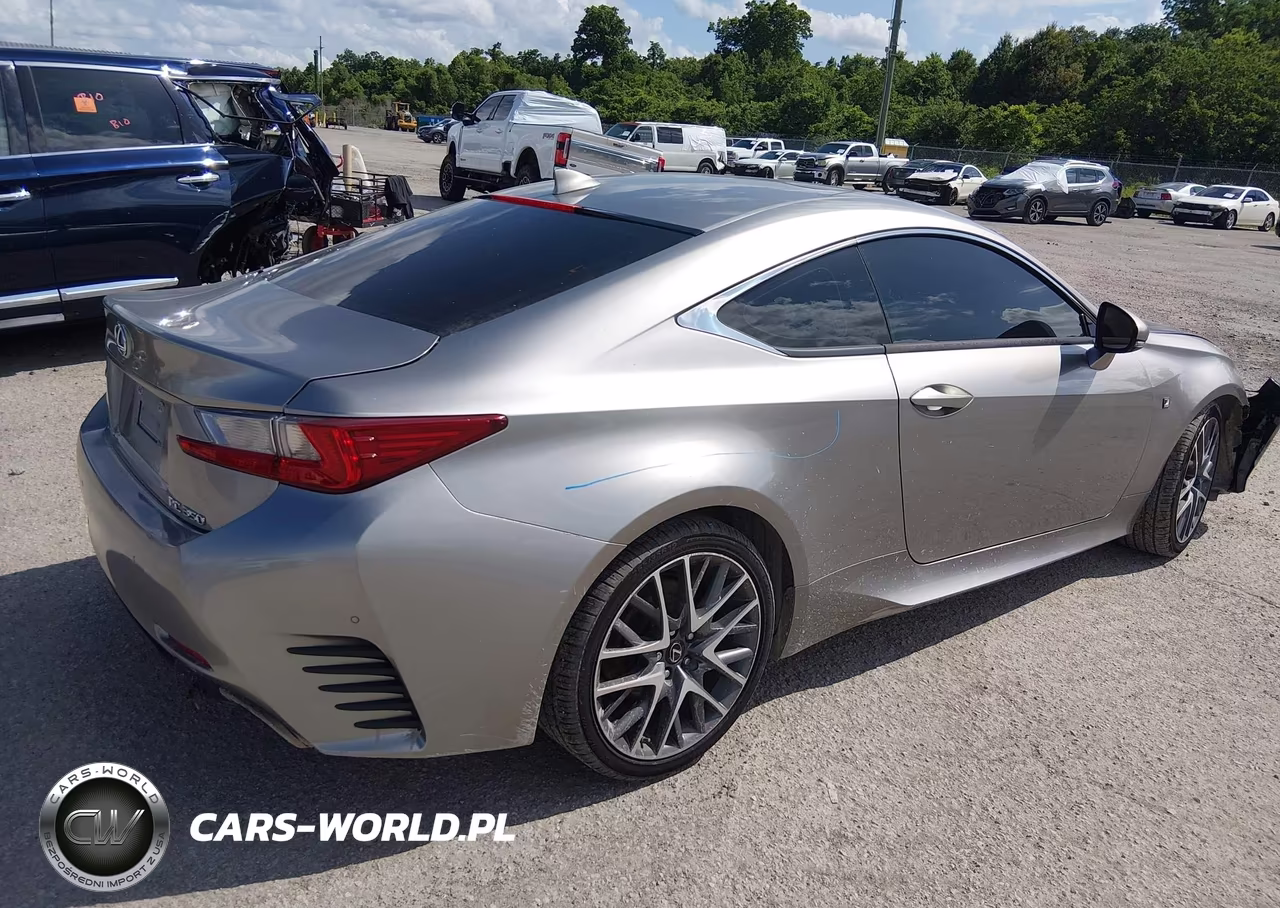 2015 Lexus Rc 350 VIN:JTHHE5BC1F5009938 - 4