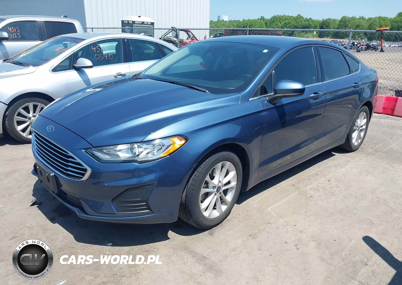 2019 Ford Fusion Se VIN:3FA6P0HD1KR248294 - 2