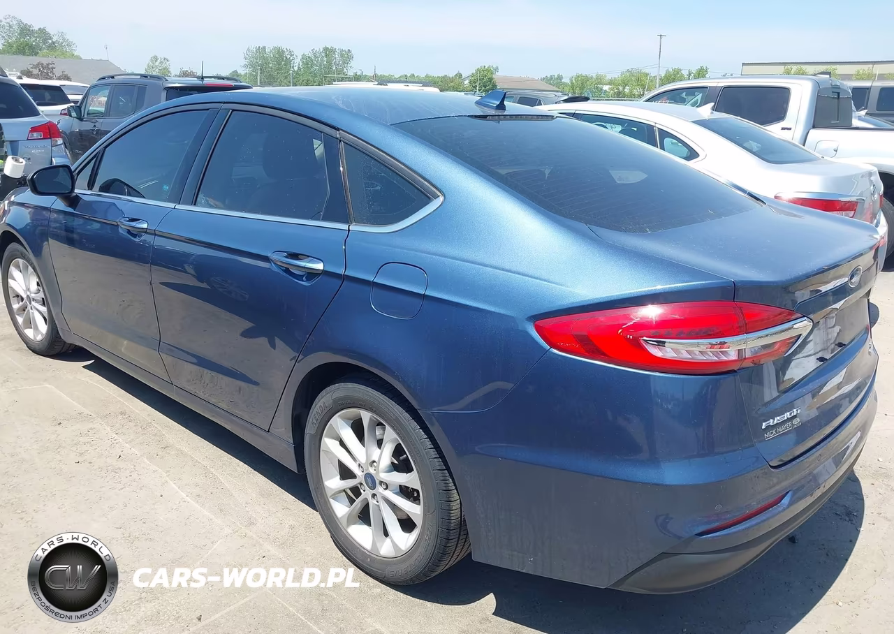 2019 Ford Fusion Se VIN:3FA6P0HD1KR248294 - 3