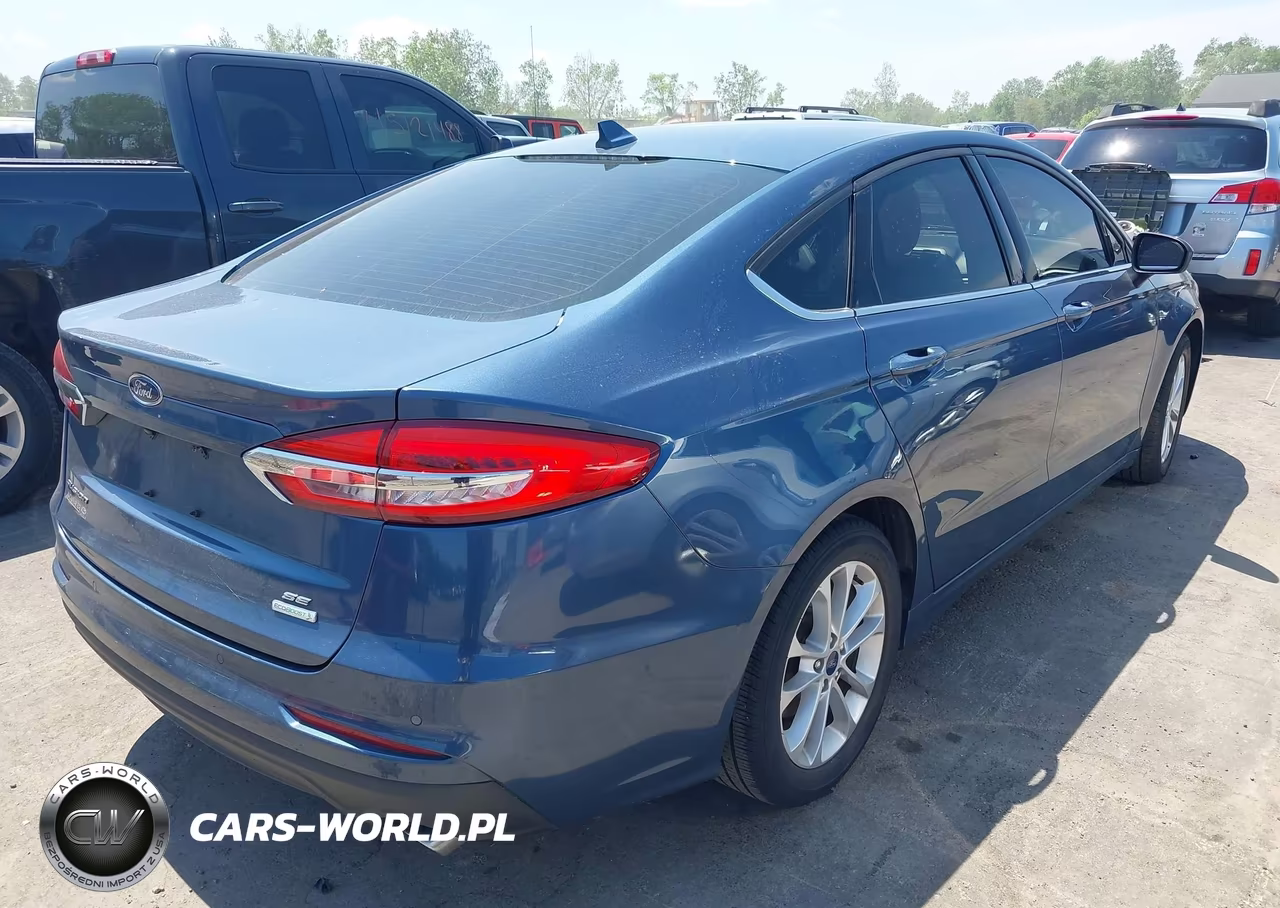 2019 Ford Fusion Se VIN:3FA6P0HD1KR248294 - 4