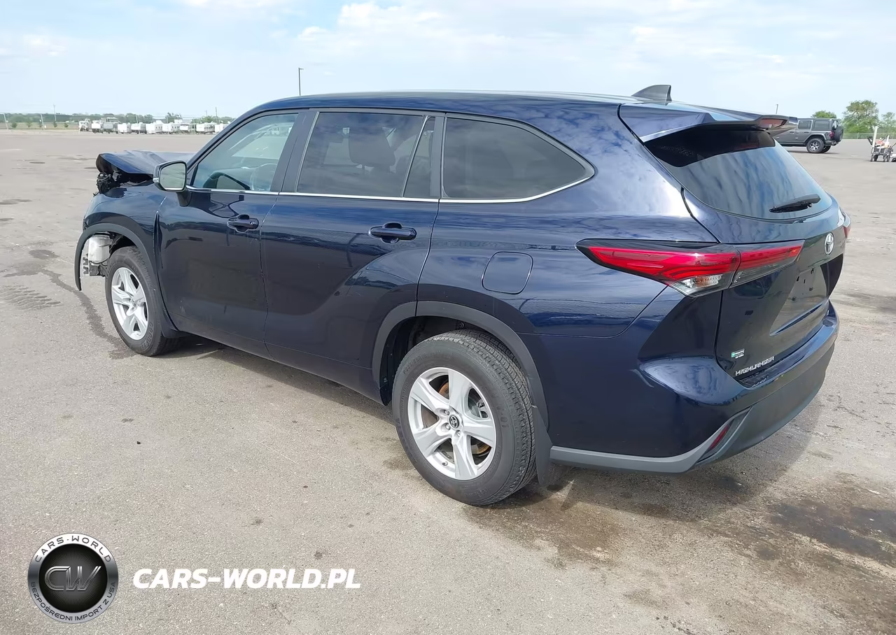 2023 Toyota Highlander Le VIN:5TDKDRAH7PS504655 - 3