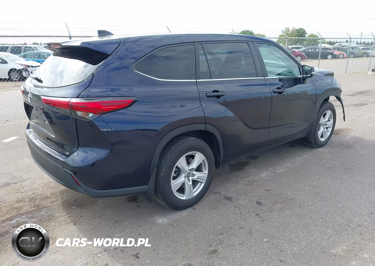 2023 Toyota Highlander Le VIN:5TDKDRAH7PS504655 - 4
