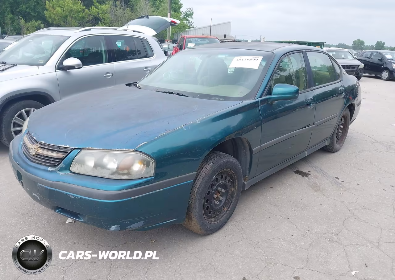 2000 Chevrolet Impala VIN:2G1WF52E0Y9131910 - 2