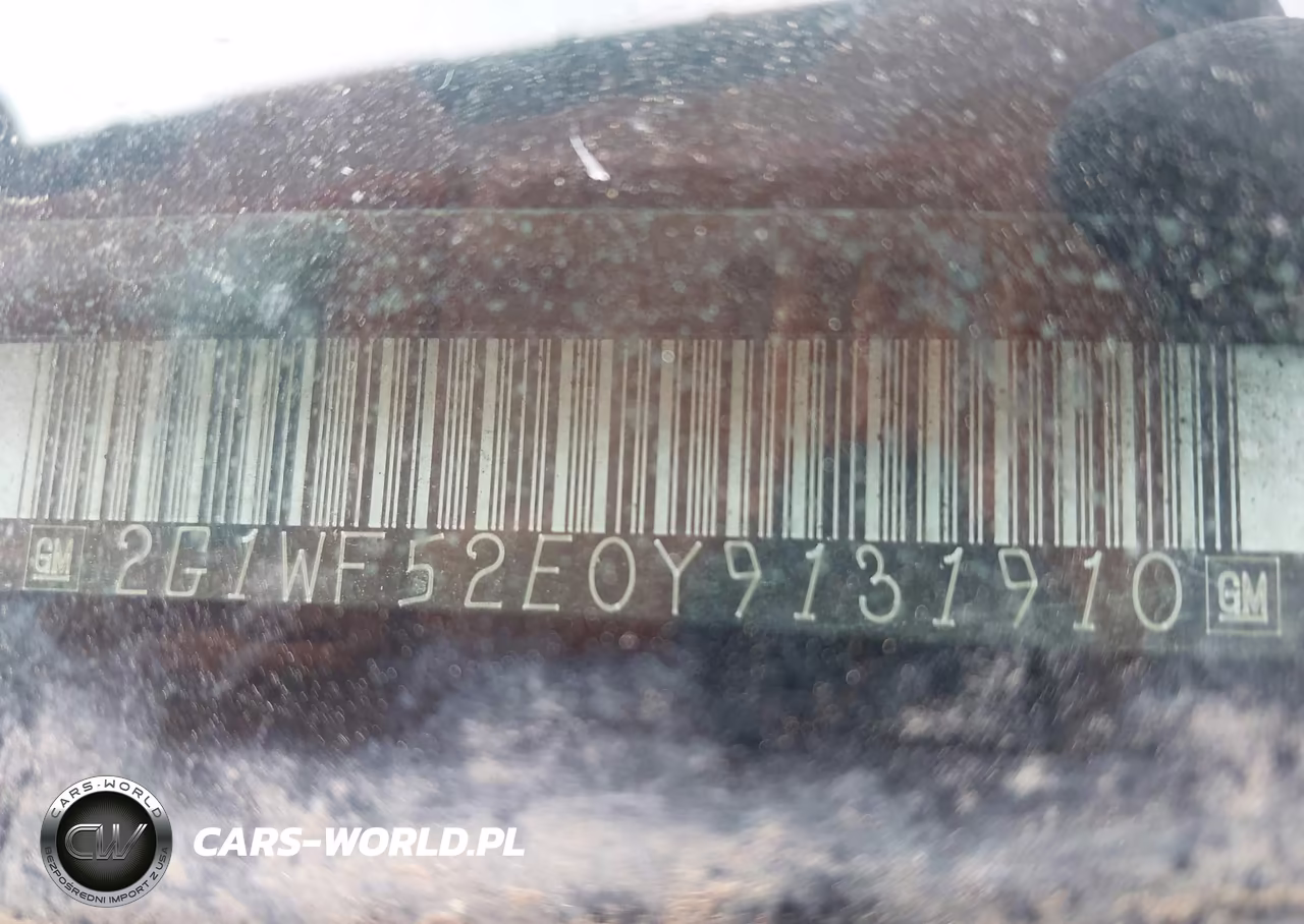 2000 Chevrolet Impala VIN:2G1WF52E0Y9131910 - 9