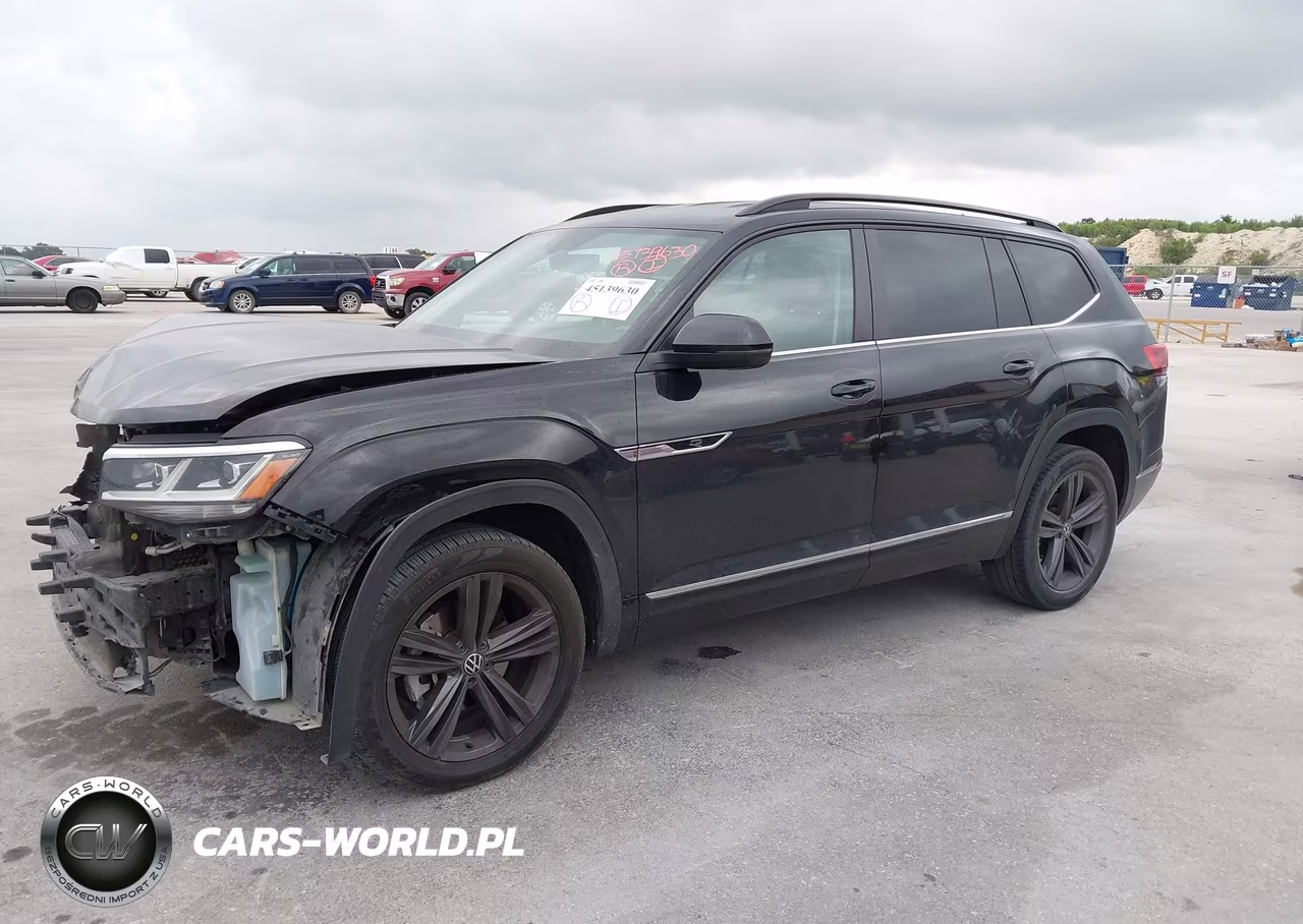 2021 Volkswagen Atlas 3.6L V6 Se W-Technology R-Line VIN:1V2MR2CA0MC525862 - 2