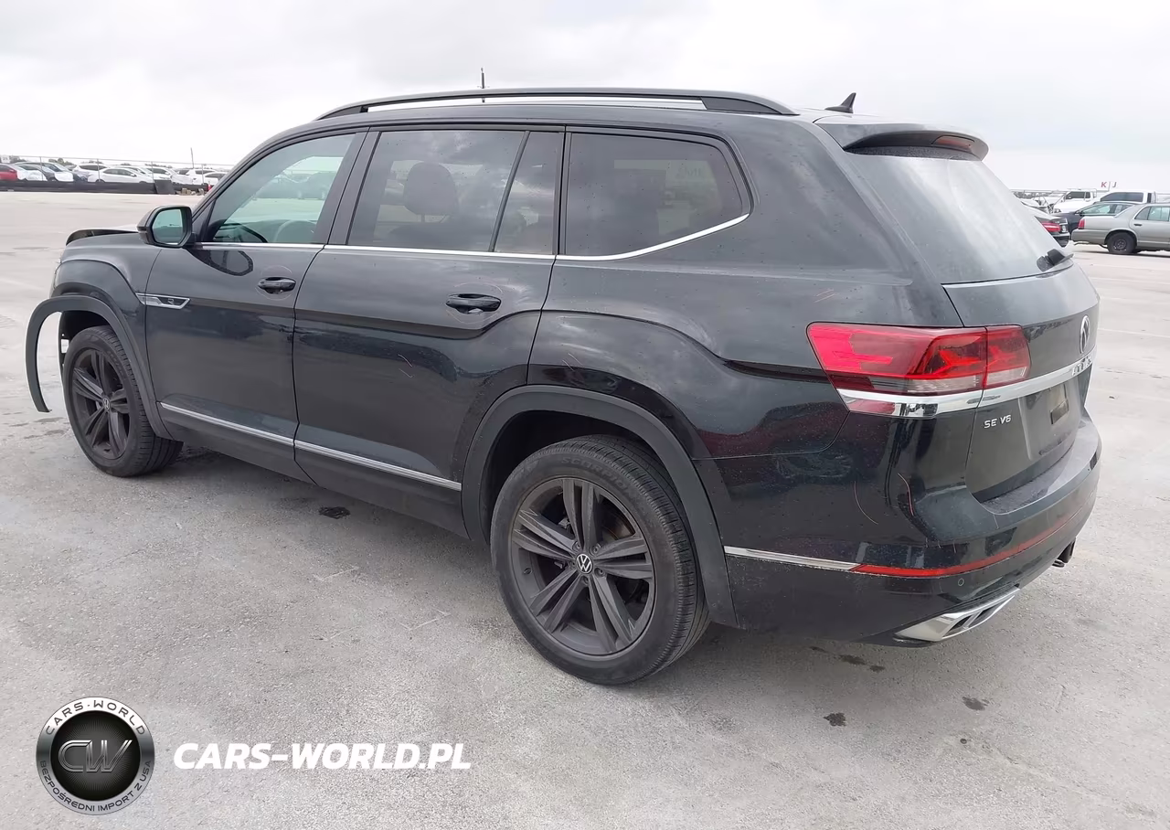 2021 Volkswagen Atlas 3.6L V6 Se W-Technology R-Line VIN:1V2MR2CA0MC525862 - 3