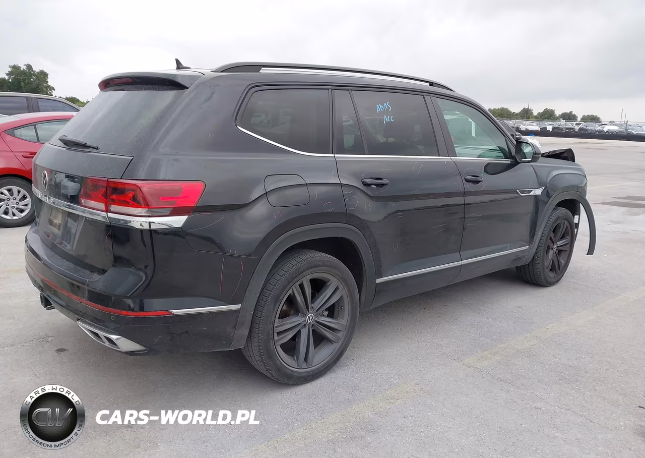 2021 Volkswagen Atlas 3.6L V6 Se W-Technology R-Line VIN:1V2MR2CA0MC525862 - 4
