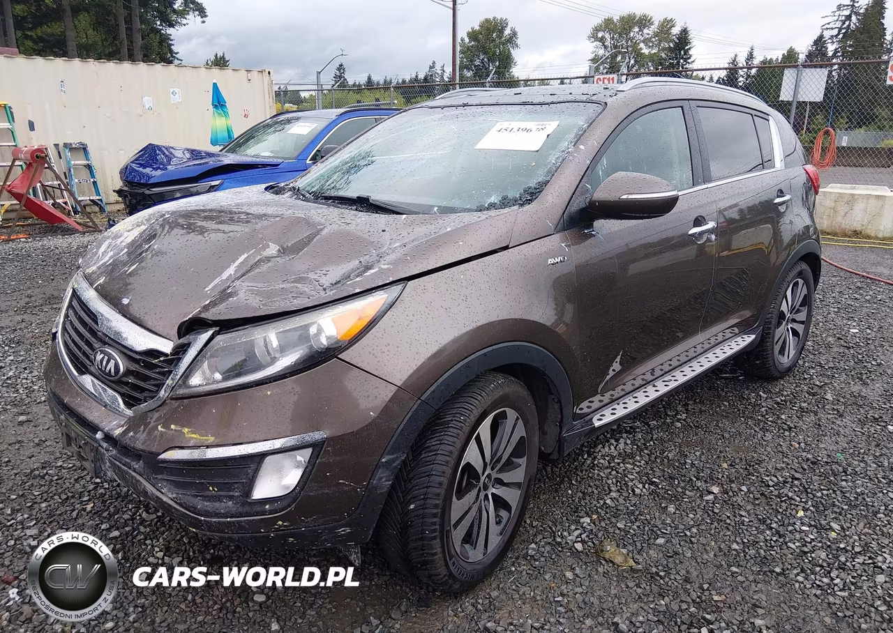 2013 Kia Sportage Ex VIN:KNDPCCA20D7433547 - 2