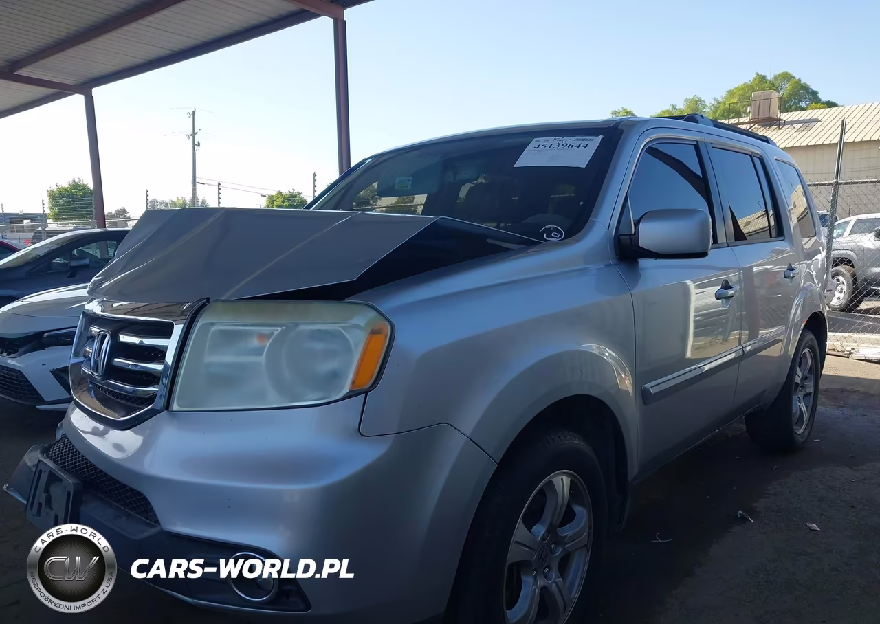 2013 Honda Pilot Ex-L VIN:5FNYF4H52DB023036 - 2