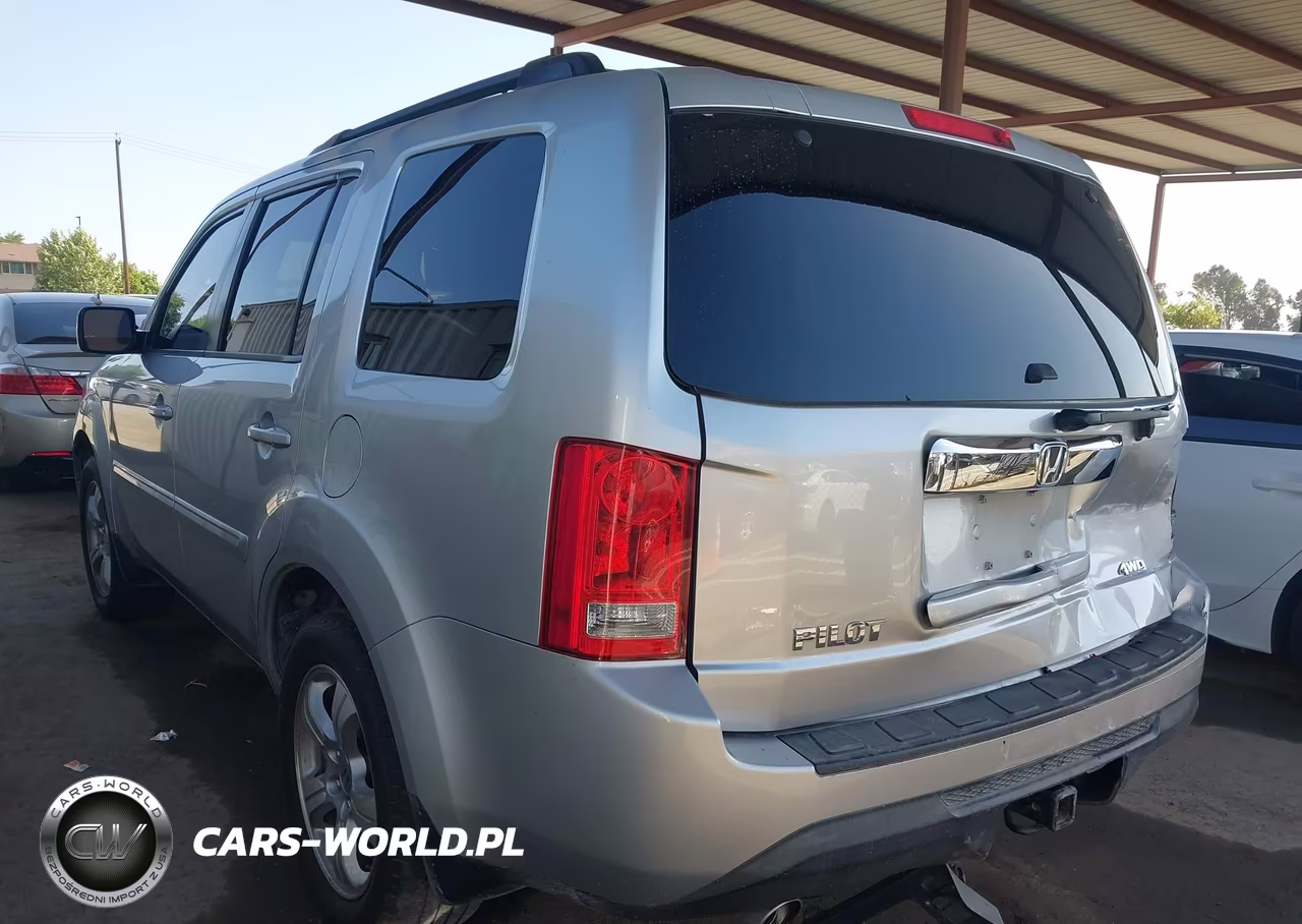 2013 Honda Pilot Ex-L VIN:5FNYF4H52DB023036 - 3