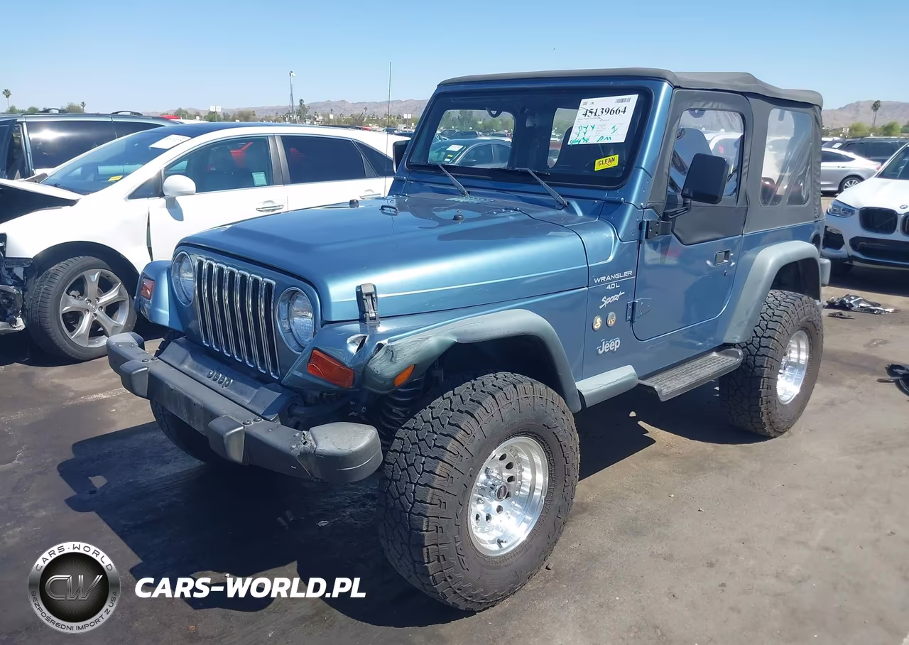 1999 Jeep Wrangler Sport VIN:1J4FY19S2XP467347 - 2
