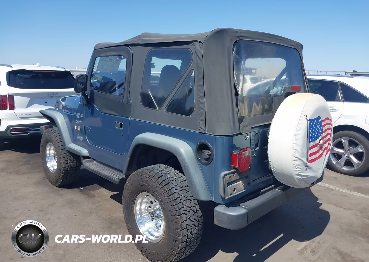1999 Jeep Wrangler Sport VIN:1J4FY19S2XP467347 - 3