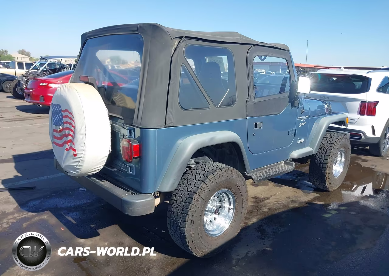 1999 Jeep Wrangler Sport VIN:1J4FY19S2XP467347 - 4