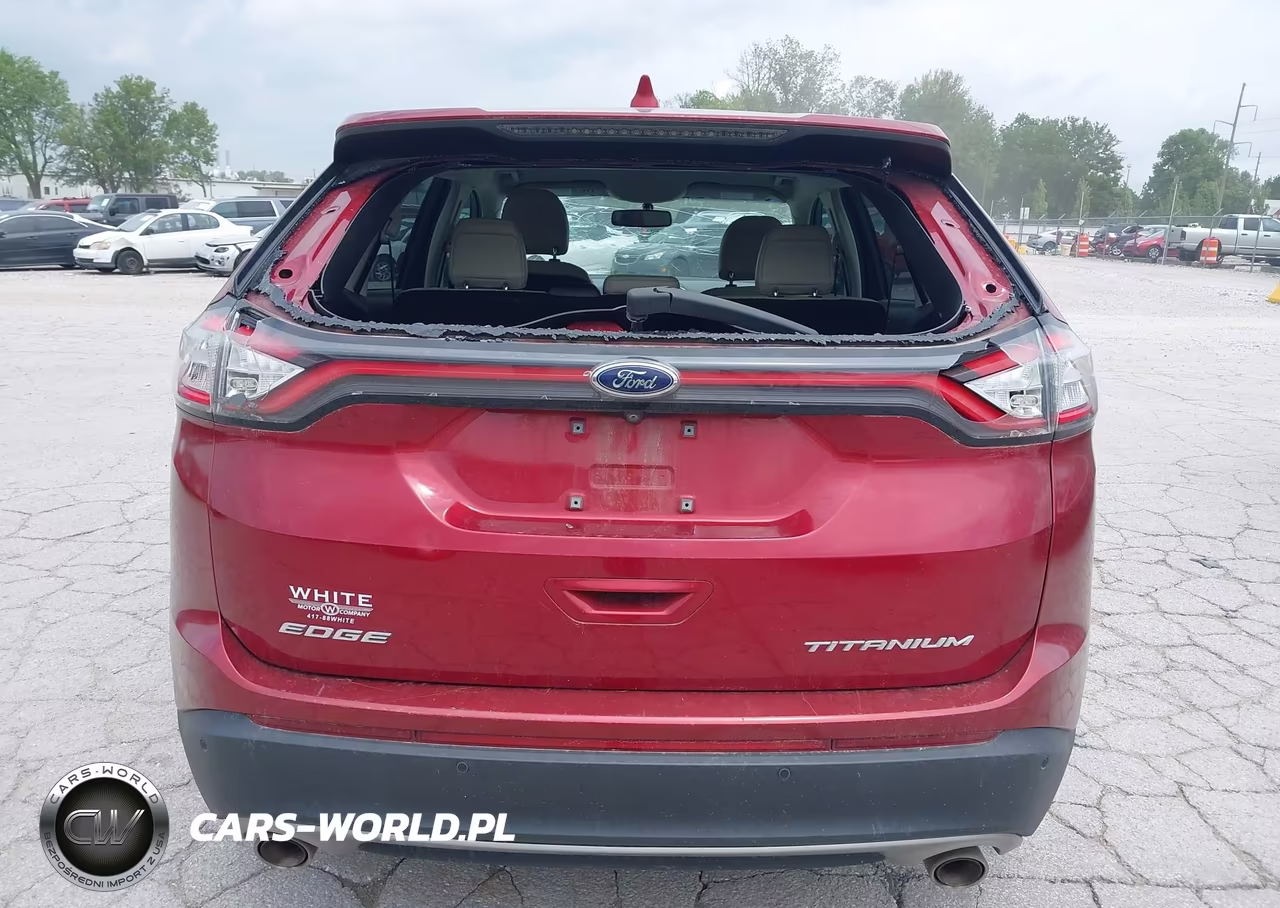 2016 Ford Edge Titanium VIN:2FMPK3K82GBC24548 - 16