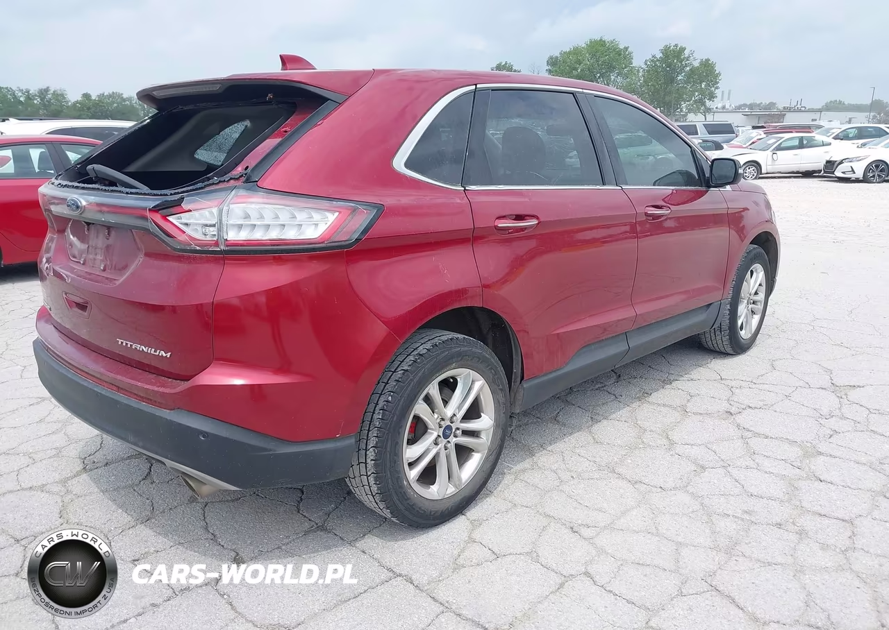 2016 Ford Edge Titanium VIN:2FMPK3K82GBC24548 - 4